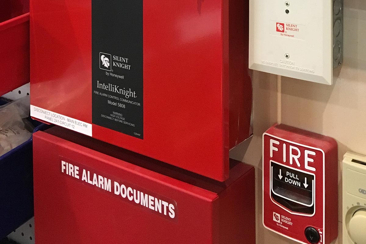 fire alarm image